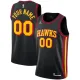 Atlanta Hawks Koripallopaita Statement Edition Swingman Musta