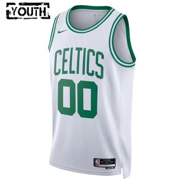 Boston Celtics Koripallopaita Lasten Association Edition Swingman Valkoinen
