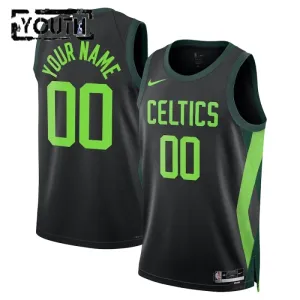 Boston Celtics Koripallopaita Lasten City Edition 2024/25 Swingman Musta