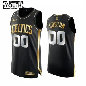 Limited Boston Celtics Koripallopaita Lasten Golden Edition Swingman Musta