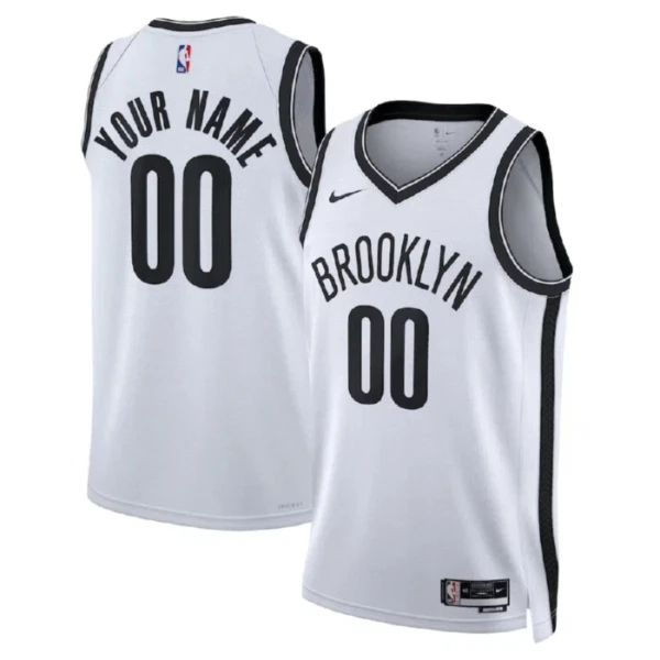 Brooklyn Nets Koripallopaita Association Edition Swingman Valkoinen