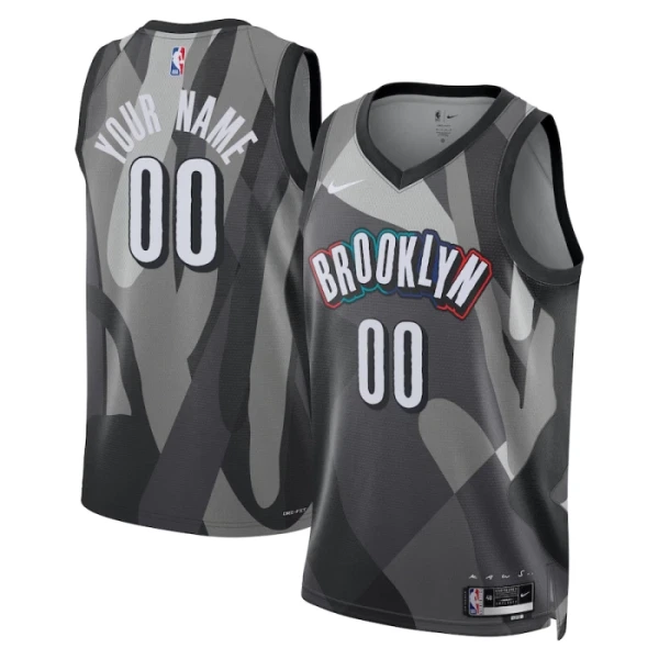 Brooklyn Nets Koripallopaita City Edition 2024/25 Swingman Harmaa Brooklyn Nets Koripallopaita City Edition 2024/25 Swingman Harmaa