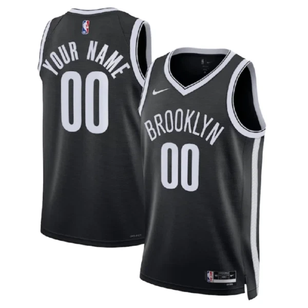 Brooklyn Nets Koripallopaita Icon Edition Swingman Musta