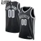 Brooklyn Nets Koripallopaita Lasten Icon Edition Swingman Musta
