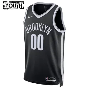 Brooklyn Nets Koripallopaita Lasten Icon Edition Swingman Musta