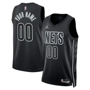 Brooklyn Nets Koripallopaita Statement Edition Swingman Musta