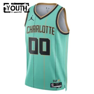 Charlotte Hornets Koripallopaita Lasten City Edition 2024/25 Swingman Sinivihreä