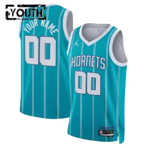 Charlotte Hornets Koripallopaita Lasten Icon Edition Swingman Sinivihreä