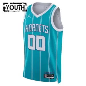 Charlotte Hornets Koripallopaita Lasten Icon Edition Swingman Sinivihreä