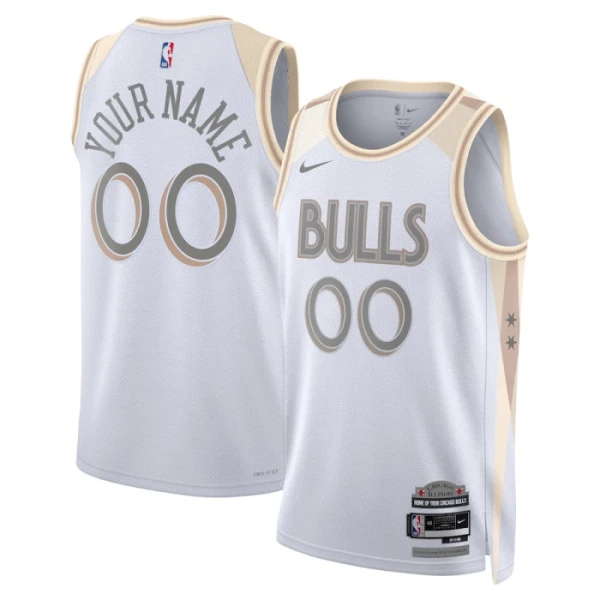 Chicago Bulls Koripallopaita City Edition 2024/25 Swingman Valkoinen