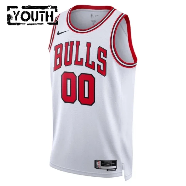 Chicago Bulls Koripallopaita Lasten Association Edition Swingman Valkoinen