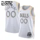 Chicago Bulls Koripallopaita Lasten City Edition 2024/25 Swingman Valkoinen