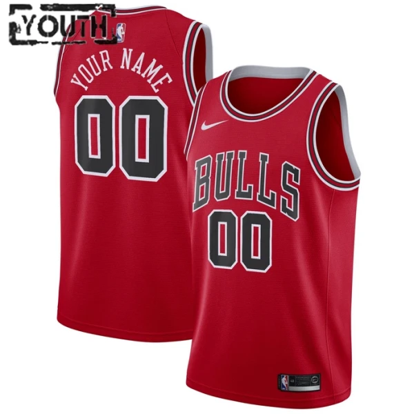 Chicago Bulls Koripallopaita Lasten Icon Edition Swingman Punainen