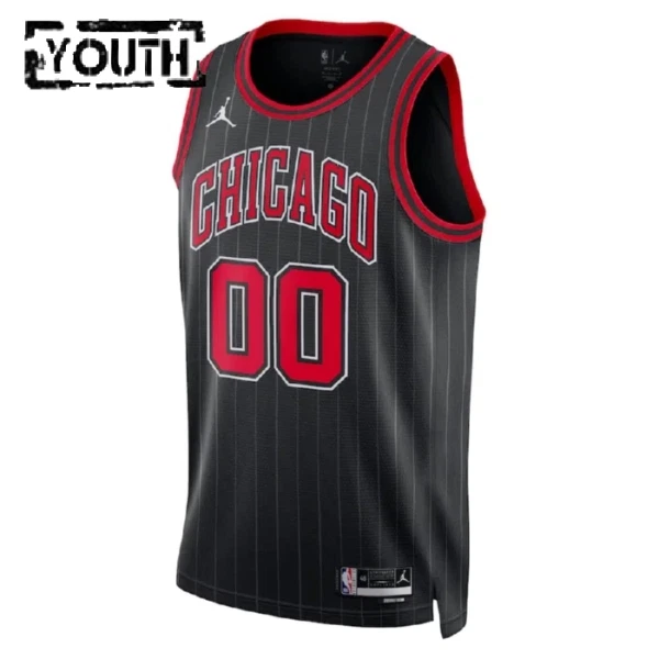 Chicago Bulls Koripallopaita Lasten Statement Edition Swingman Musta