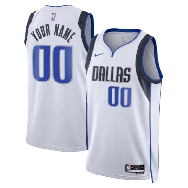 Dallas Mavericks Koripallopaita Association Edition Swingman Valkoinen