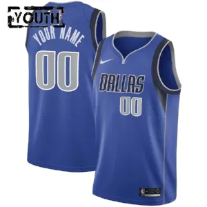 Dallas Mavericks Koripallopaita Lasten Icon Edition Swingman Sininen