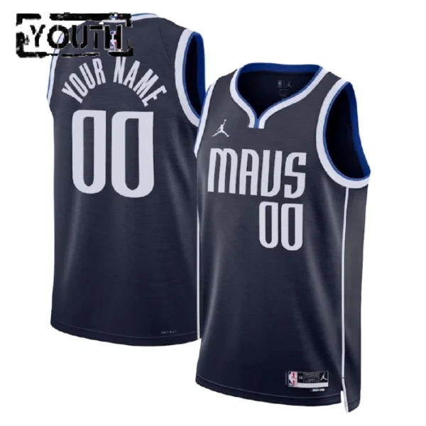 Dallas Mavericks Koripallopaita Lasten Statement Edition Swingman Musta