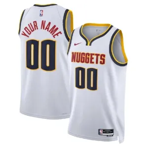Denver Nuggets Koripallopaita Association Edition Swingman Valkoinen