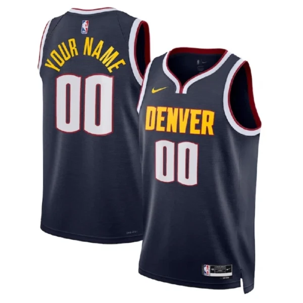 Denver Nuggets Koripallopaita Icon Edition Swingman Musta