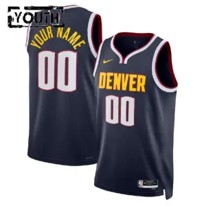 Denver Nuggets Koripallopaita Lasten Icon Edition Swingman Musta