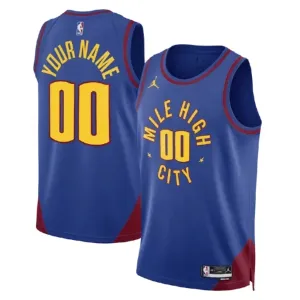 Denver Nuggets Koripallopaita Statement Edition Swingman Sininen