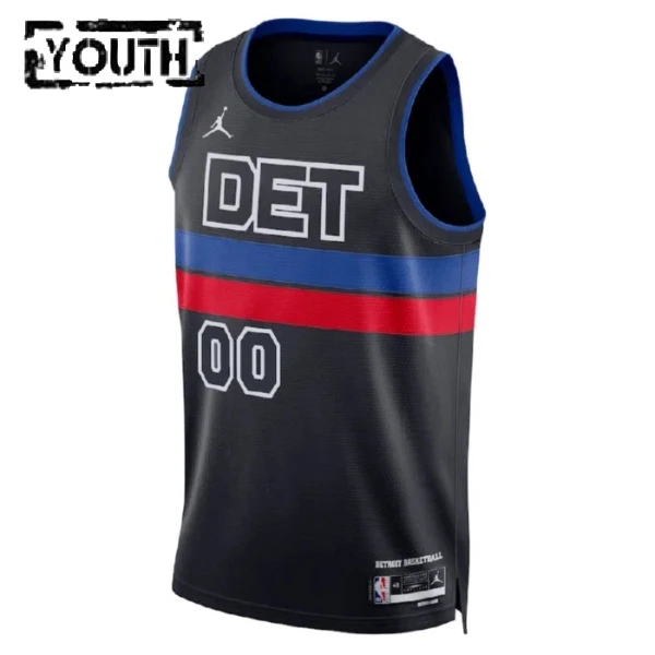 Detroit Pistons Koripallopaita Lasten Statement Edition Swingman Musta