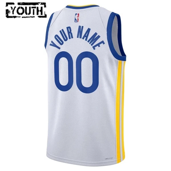 Golden State Warriors Koripallopaita Lasten Association Edition Swingman Valkoinen