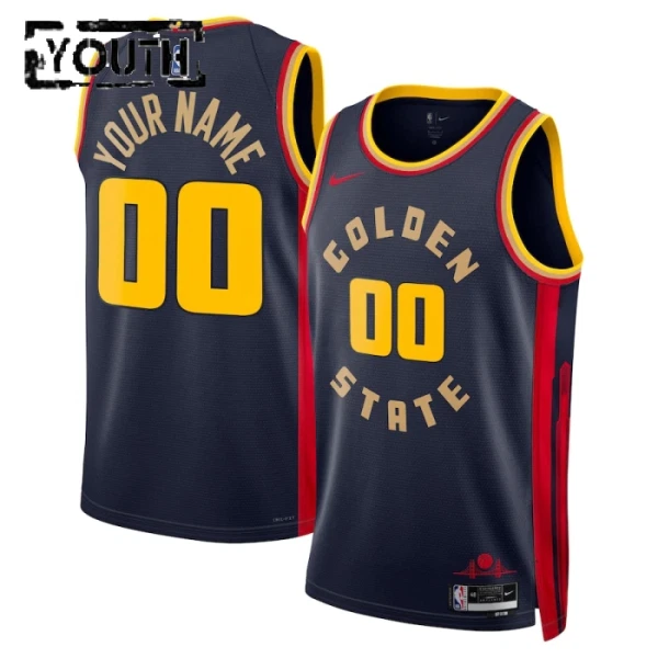 Golden State Warriors Koripallopaita Lasten City Edition 2024/25 Swingman Laivasto