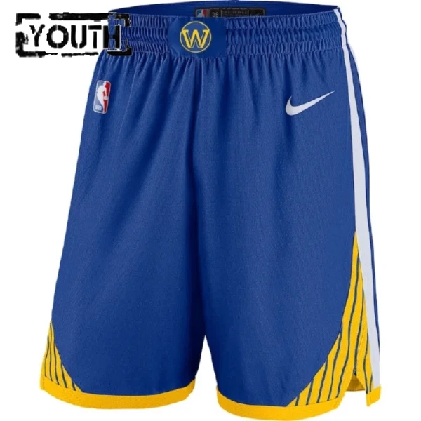Golden State Warriors NBA Shortsit Lasten Icon Edition Swingman