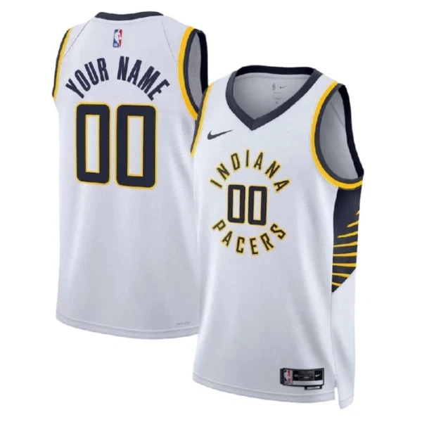 Indiana Pacers Koripallopaita Association Edition Swingman Valkoinen