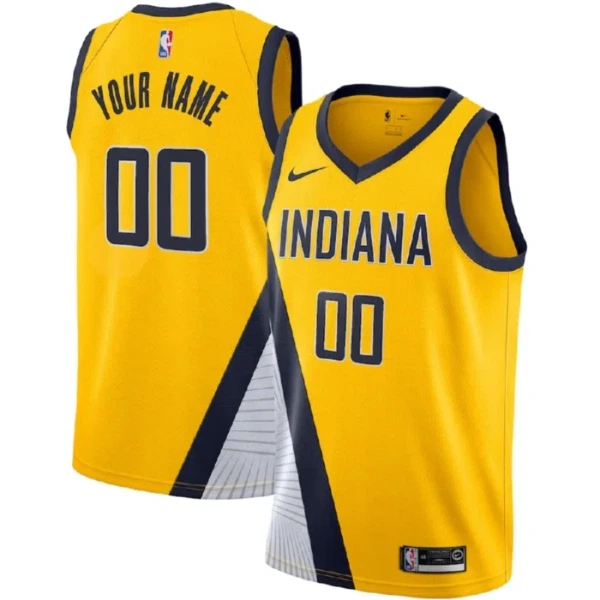 Indiana Pacers Koripallopaita Statement Edition Swingman Keltainen