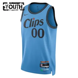 Los Angeles Clippers Koripallopaita Lasten City Edition 2024/25 Swingman Sininen