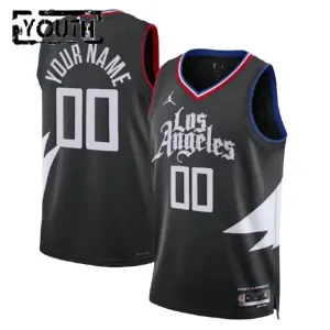 Los Angeles Clippers Koripallopaita Lasten Statement Edition Swingman Musta