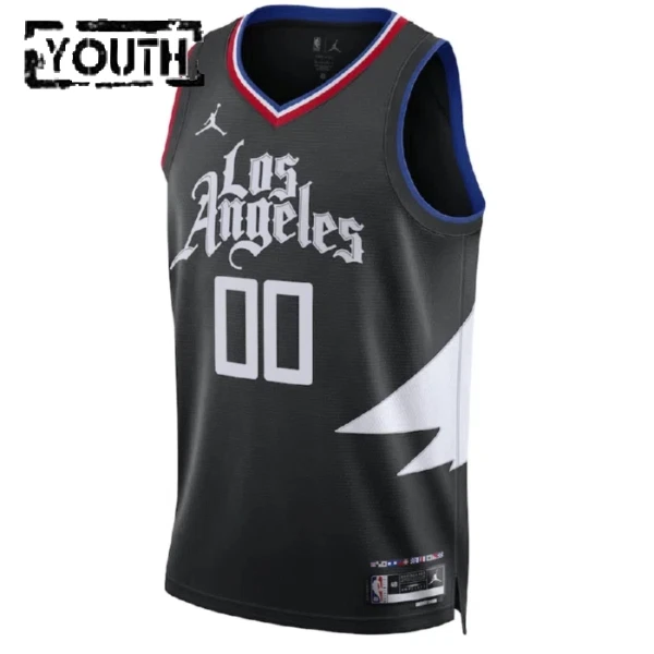 Los Angeles Clippers Koripallopaita Lasten Statement Edition Swingman Musta
