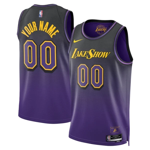 Los Angeles Lakers Koripallopaita City Edition 2024/25 Swingman Violetti