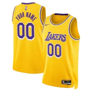 Los Angeles Lakers Koripallopaita Icon Edition Swingman Keltainen