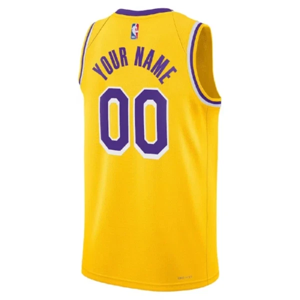 Los Angeles Lakers Koripallopaita Icon Edition Swingman Keltainen