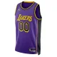 Los Angeles Lakers Koripallopaita Statement Edition Swingman Sininen
