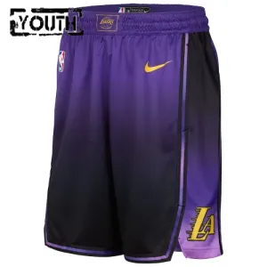 Los Angeles Lakers NBA Shortsit Lasten City Edition 2024/25 Swingman