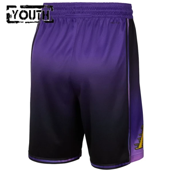 Los Angeles Lakers NBA Shortsit Lasten City Edition 2024/25 Swingman