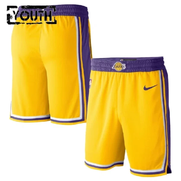 Los Angeles Lakers NBA Shortsit Lasten Icon Edition Swingman
