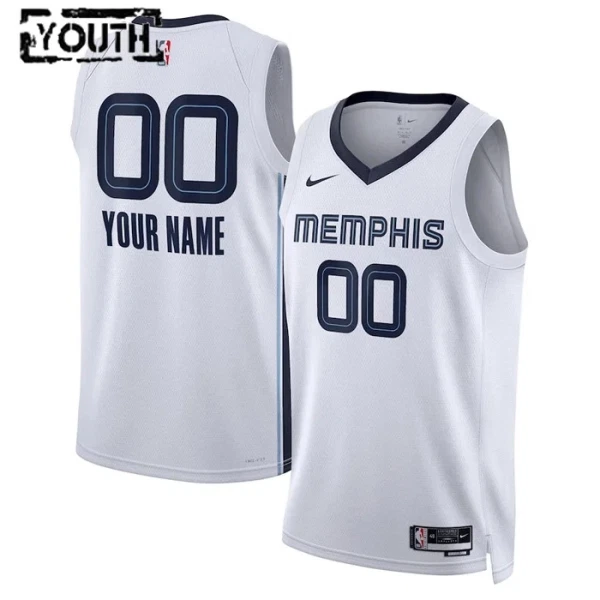 Memphis Grizzlies Koripallopaita Lasten Association Edition Swingman Valkoinen