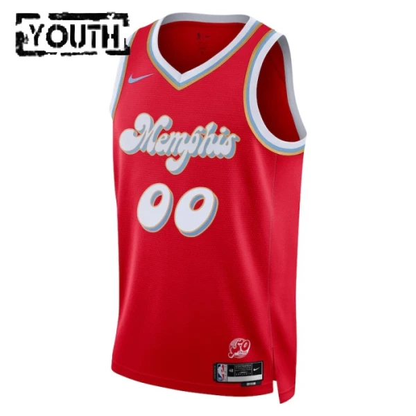 Memphis Grizzlies Koripallopaita Lasten City Edition 2024/25 Swingman Punainen