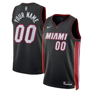 Miami Heat Koripallopaita Icon Edition Swingman Musta