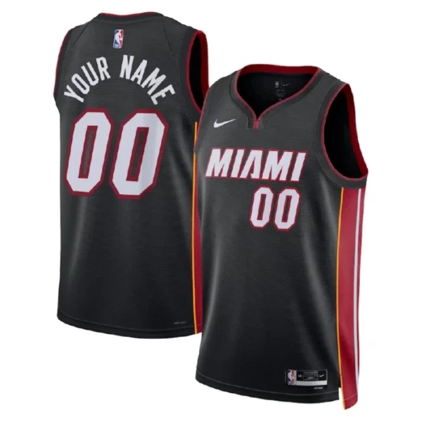 Miami Heat Koripallopaita Icon Edition Swingman Musta
