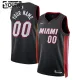 Miami Heat Koripallopaita Lasten Icon Edition Swingman Musta