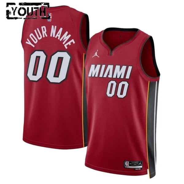 Miami Heat Koripallopaita Lasten Statement Edition Swingman Punainen Miami Heat Koripallopaita Lasten Statement Edition Swingman Punainen