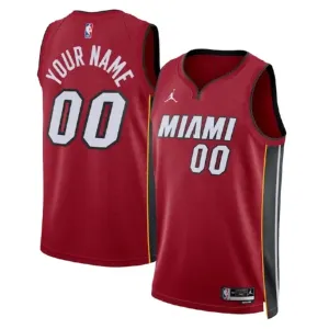 Miami Heat Koripallopaita Statement Edition Swingman Punainen