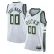 Milwaukee Bucks Koripallopaita Association Edition Swingman Valkoinen