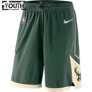 Milwaukee Bucks NBA Shortsit Lasten Icon Edition Swingman